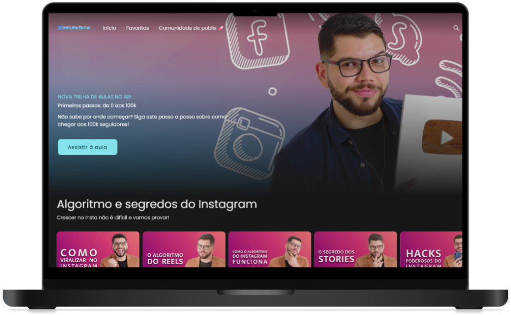 Tela Influencer Flix